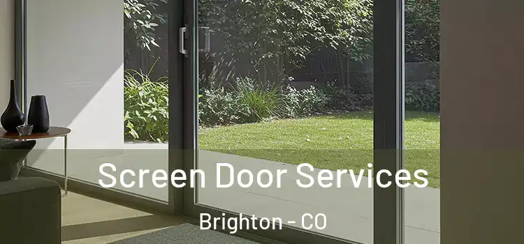 Screen Door Services Brighton - CO